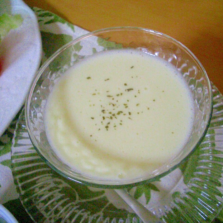 生クリ・バター無し材料簡単ビシソワーズ✿冷製スープ
